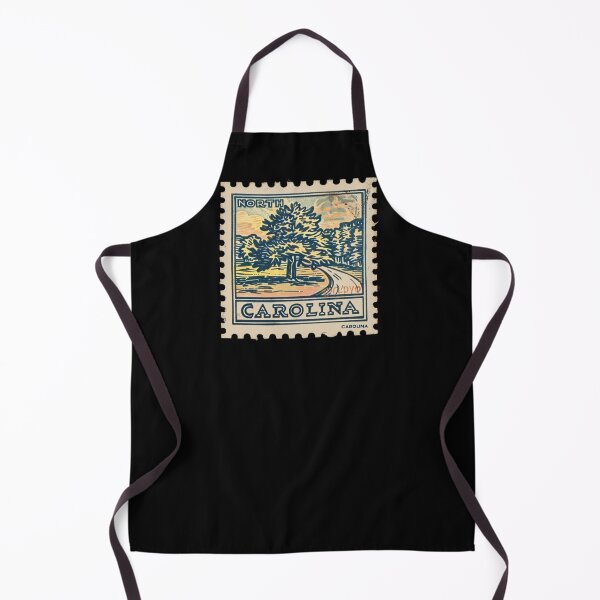Item preview, Vintage North Carolina Scenic Landscape Stamp - Collectible Travel Art designed and sold by tiigerdad.