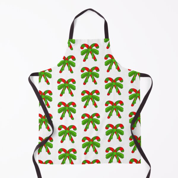 Item preview, Merry Christmas Candy Canes With Green Bow designed and sold by Sartoris Art.