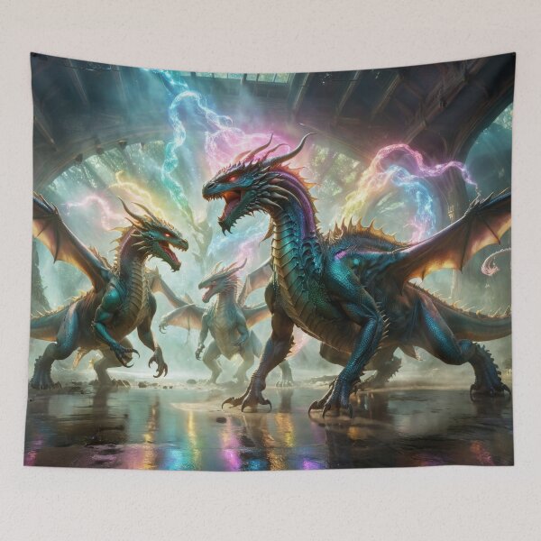 Item preview, mythical fantasy dragons in a mystical world designed and sold by dimitrisbar.
