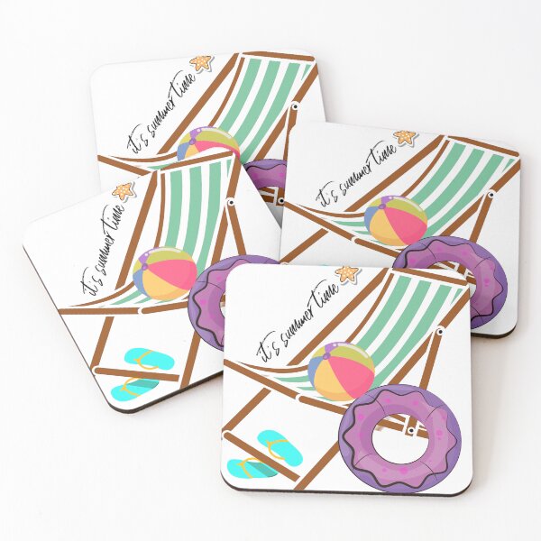 Item preview, It's summer time ball flipflop  swimming  designed and sold by roshana3.