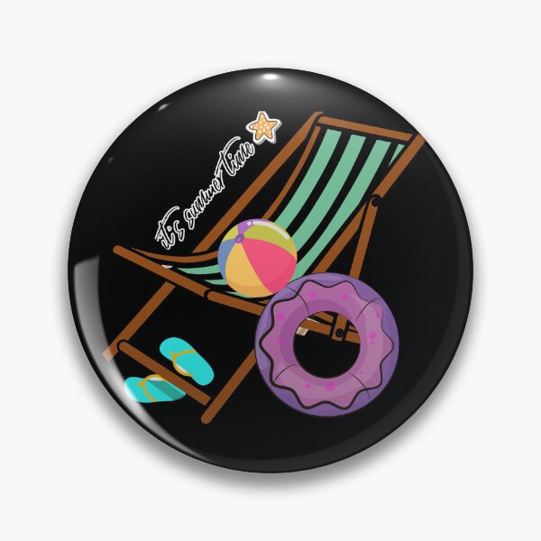 Item preview, It's summer time ball flipflop  swimming  designed and sold by roshana3.