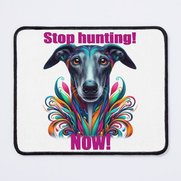 Item preview, Stop hunting! Now! - Stop the hunt! Now! Galgo in colorful designed and sold by Berlini.