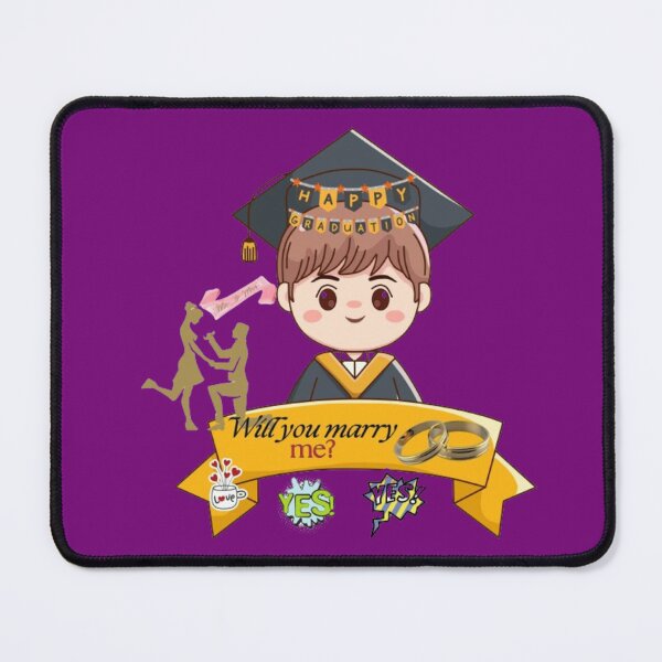 Item preview, HAPPY GRADUATION -Will you marry me? Essential designed and sold by Luckangel.