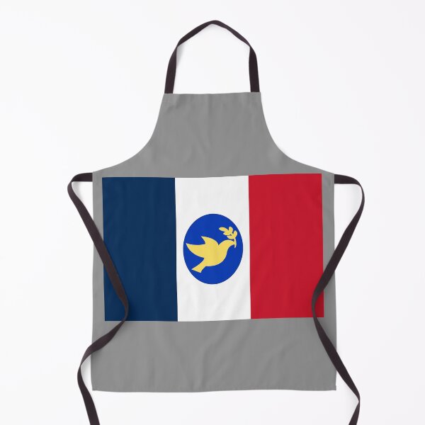 Item preview, French Peace Dove Coat of Arms Flag designed and sold by JonathanR1994.