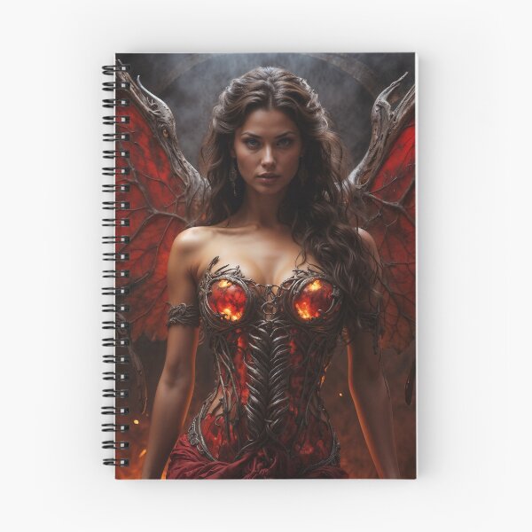 Item preview, Woman in fire with red wings designed and sold by photoparadise22.