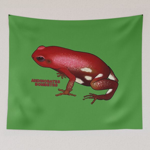 Item preview, Cauca Valley Poison Frog - Andinobates bombetes designed and sold by Azviel Art & Craft.
