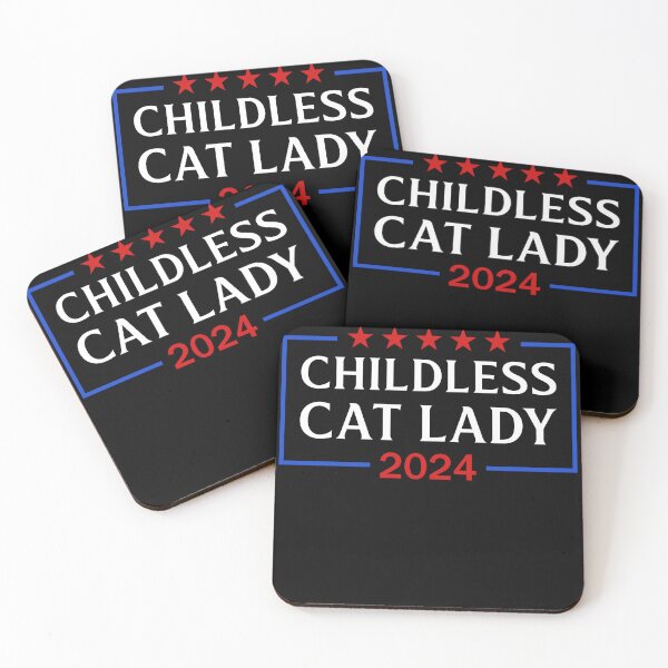 Item preview, Childless Cat Lady 2024 kamala harris designed and sold by BestDesignscool.