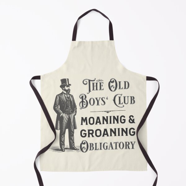 Item preview, The Old Boys Club Moaning & Groaning Obligatory Vintage Retro designed and sold by PrintFanDesign.