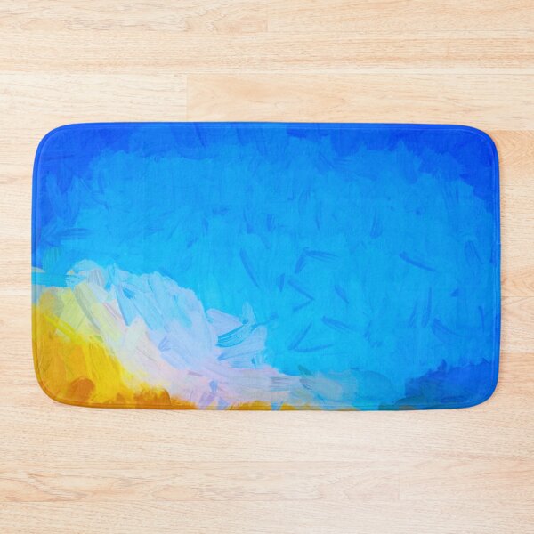 Item preview, Digital Abstract Gold and Blue X101 designed and sold by RichFrancoCars.