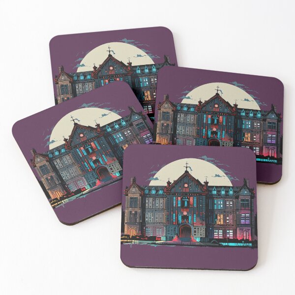 Item preview, Back to School - New Wave Retro Style Gothic Campus designed and sold by MadnessEnvelope.