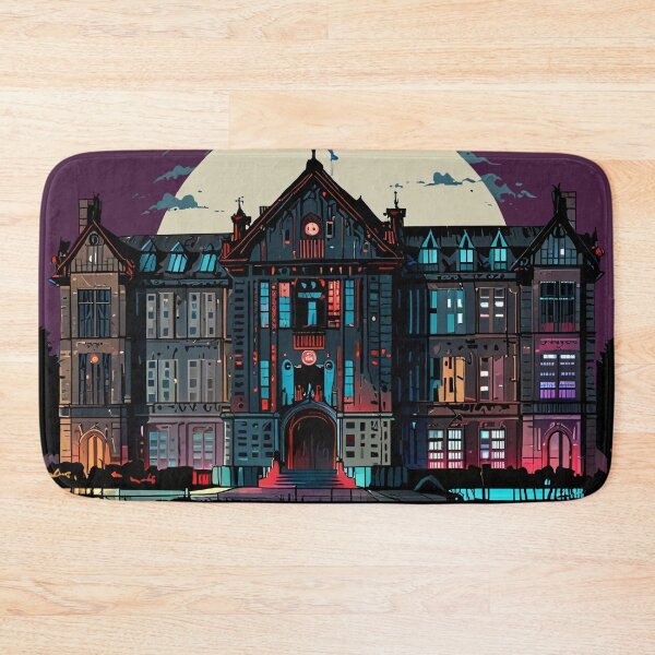Item preview, Back to School - New Wave Retro Style Gothic Campus designed and sold by MadnessEnvelope.
