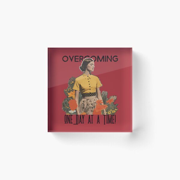 Item preview, Overcoming One Day at a Time! #MentalHealth #SelfLove #BreakTheStigma designed and sold by Anna Halasek.