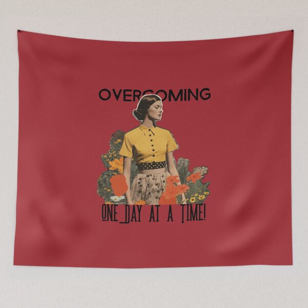 Item preview, Overcoming One Day at a Time! #MentalHealth #SelfLove #BreakTheStigma designed and sold by Anna Halasek.