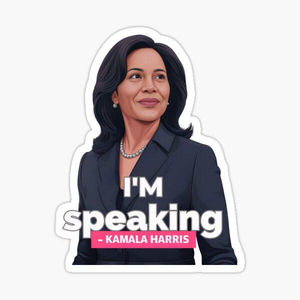 Item preview, I'm Speaking - Kamala Harris designed and sold by Noertz.