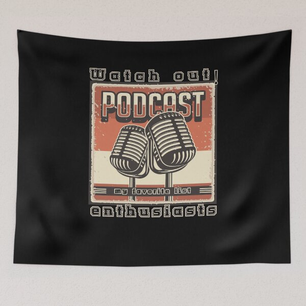 Item preview, Watch out Podkast enthusiasts designed and sold by KolbaVison.