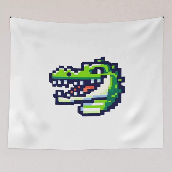 Item preview, Pixel Crocodile designed and sold by xBKJ.