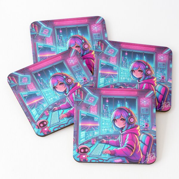 Item preview, Cyberfi Girl designed and sold by Lofipunk.