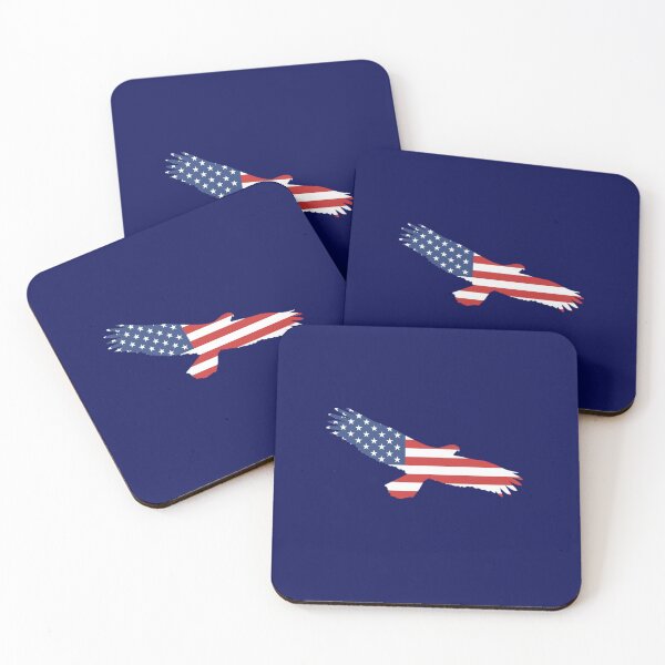 Item preview, Patriotic American Flag Bald Eagle design Gift designed and sold by Goldmedaldesign.