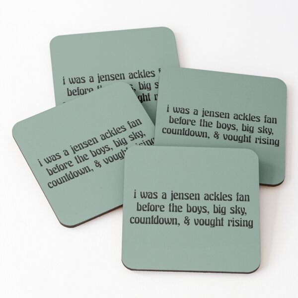 Item preview, i was a jensen ackles fan before it was cool designed and sold by M's Musings.