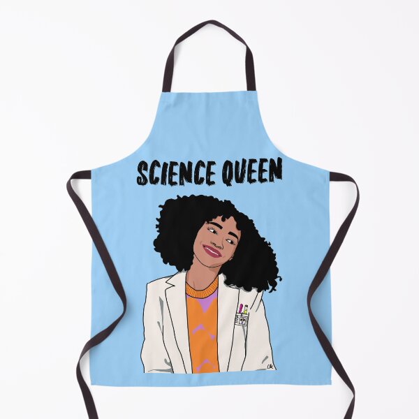 Item preview, Scientist Queen with Natural Hair designed and sold by chaycreates.