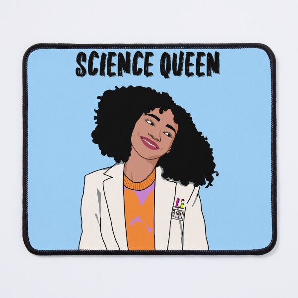 Item preview, Scientist Queen with Natural Hair designed and sold by chaycreates.