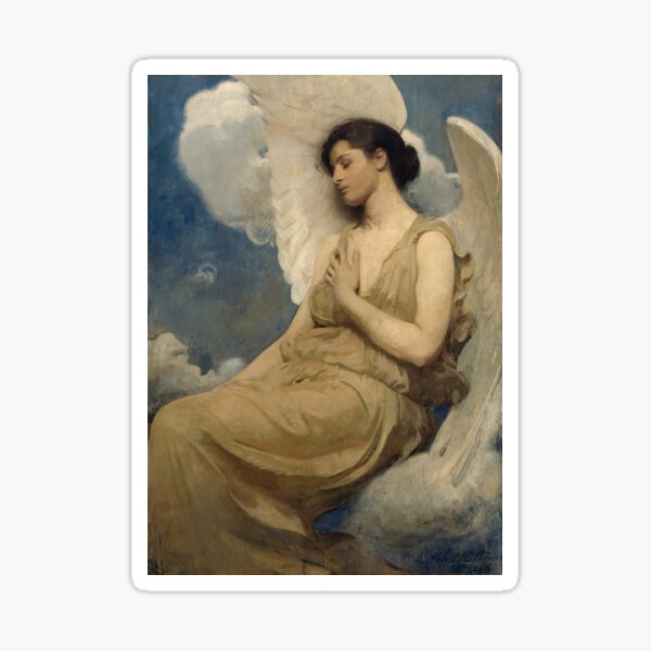 Item preview, Winged figure designed and sold by classicart-shop.