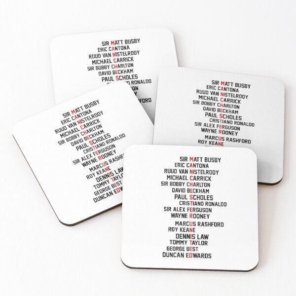 Item preview, Manchester United: Names in Design designed and sold by GrizzlyCollective.