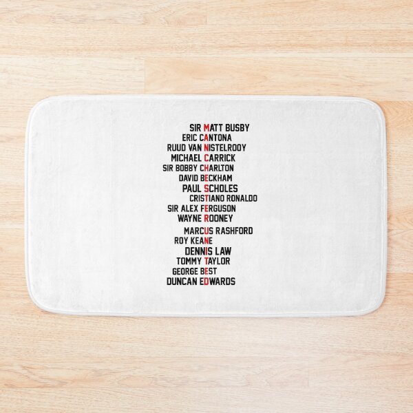 Item preview, Manchester United: Names in Design designed and sold by GrizzlyCollective.