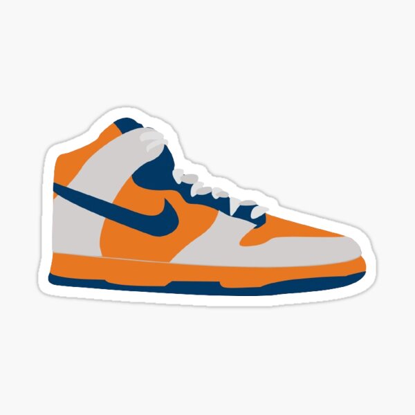 Yellow sneaker sticker Sticker