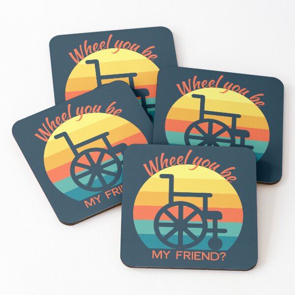 Item preview, Disability community . Wheel you be my friend? designed and sold by InspireGlow.
