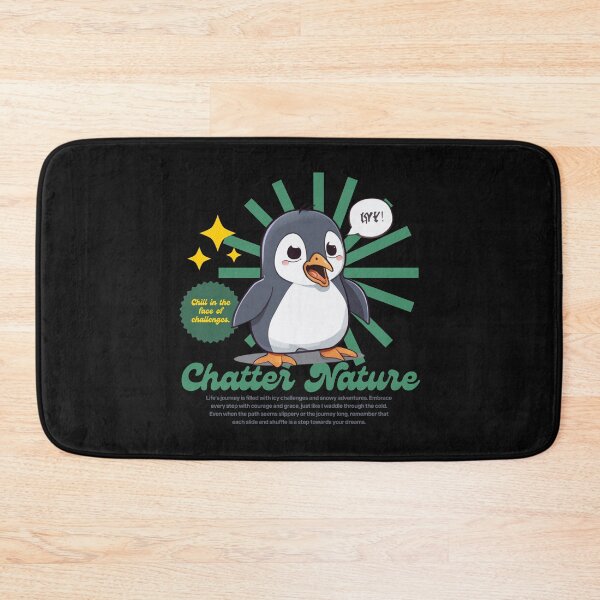 Item preview, Penguin Lovers - Chatter Nature with inspirational quotations designed and sold by penguinarchives.