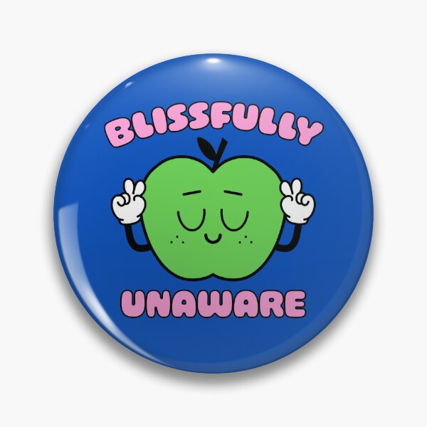 Item preview, Blissfully Unaware Apple designed and sold by mariamemakes.