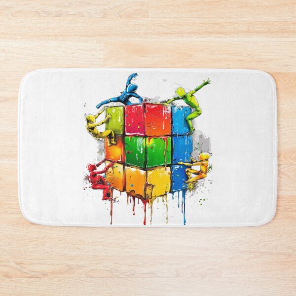 Item preview, Cubo de Rubik colorido designed and sold by ArtFusionVibe.