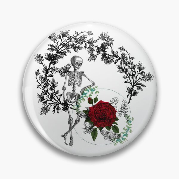 Item preview, Symbolic bones and flowers designed and sold by shiftstar10.