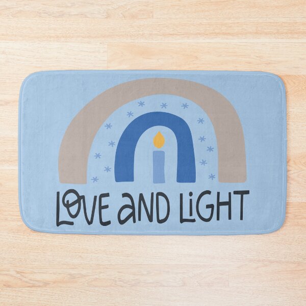 Item preview, Boho Love and Light Modern Hanukkah Rainbow designed and sold by darkskydelights.