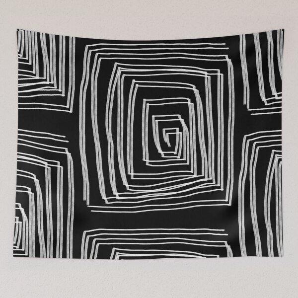 Item preview, Labyrinth spiral geometric designed and sold by badlydrawnbabe.