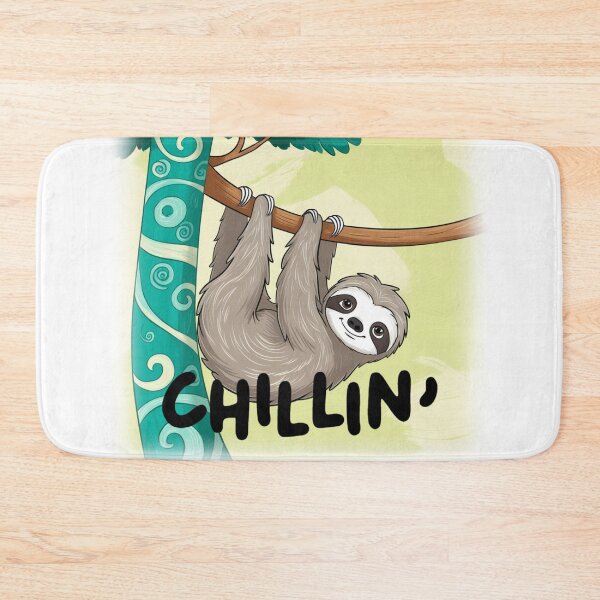 Item preview, CHILLIN'- SLOTH STYLE designed and sold by Canvations.