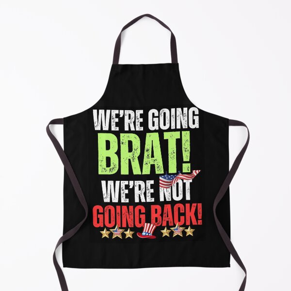 Item preview, We're Going BRAT Harris 2024 Vote Blue Save Democracy Political Design designed and sold by EarthArtDesigns.