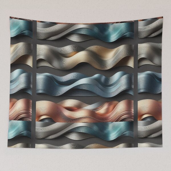 Item preview, Brushed Waves 2 designed and sold by Sybille-Yates.