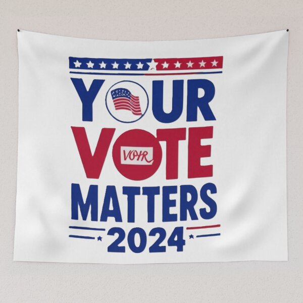 Item preview, “Empower Your Voice: Vote in the 2024 U.S. Elections”  designed and sold by merve02shop.