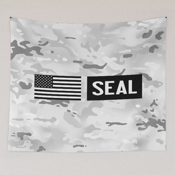Item preview, Seal: Arctic Camouflage designed and sold by Jared Davies.