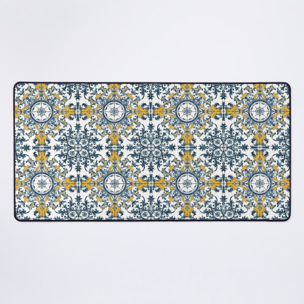 Item preview, Portuguese style tile pattern designed and sold by Tirsot.