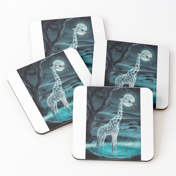Item preview, Giraffe in the moonlight designed and sold by Channel1Design.