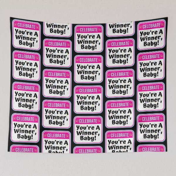 Item preview, CELEBRATE:  You're A Winner, Baby! - funny celebration signs designed and sold by DesignsFromTW-S.