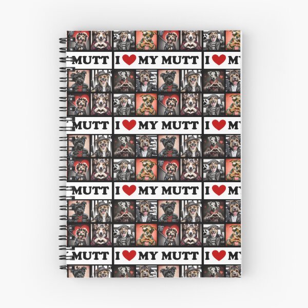 Item preview, "I love my Mutt." designed and sold by TheDogOnIt.