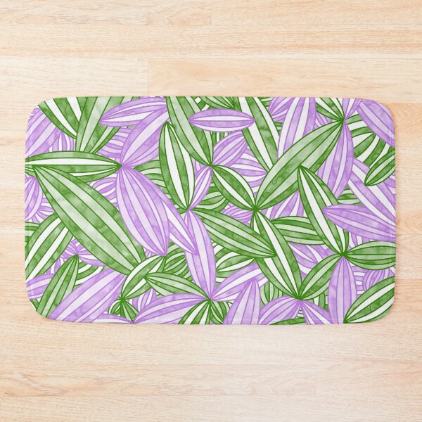 Item preview, Genderqueer Pride Abstract Zen Flower Petals Purple Green designed and sold by JoyfulJen.