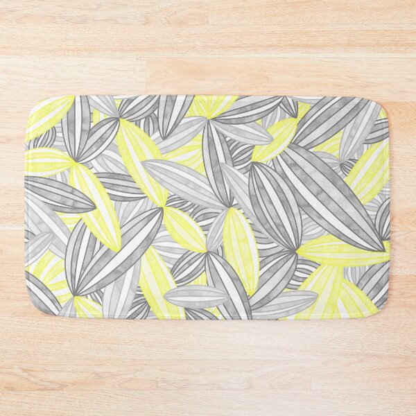 Item preview, Demigender Pride Abstract Zen Flower Petals Yellow Grey designed and sold by JoyfulJen.