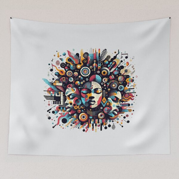 Item preview, Afro-Style Chromatic Symphony designed and sold by Indoni.