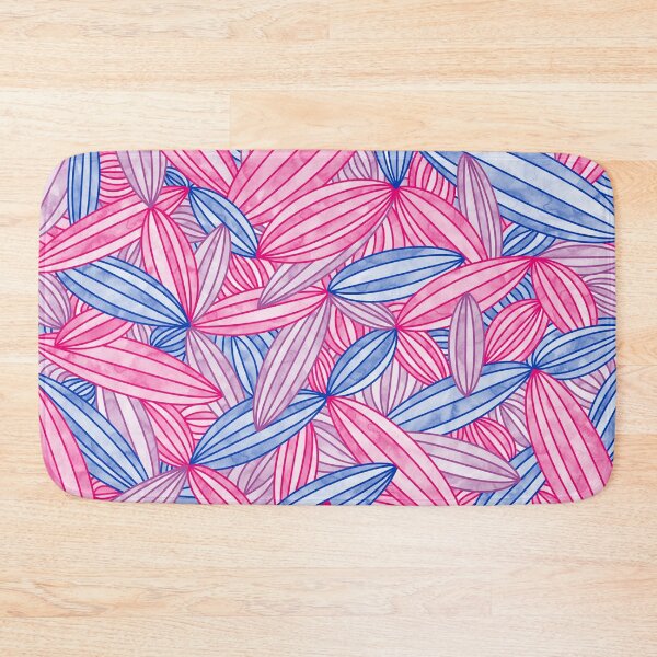 Item preview, Bisexual Pride Abstract Zen Flower Petals Pink Blue Purple designed and sold by JoyfulJen.