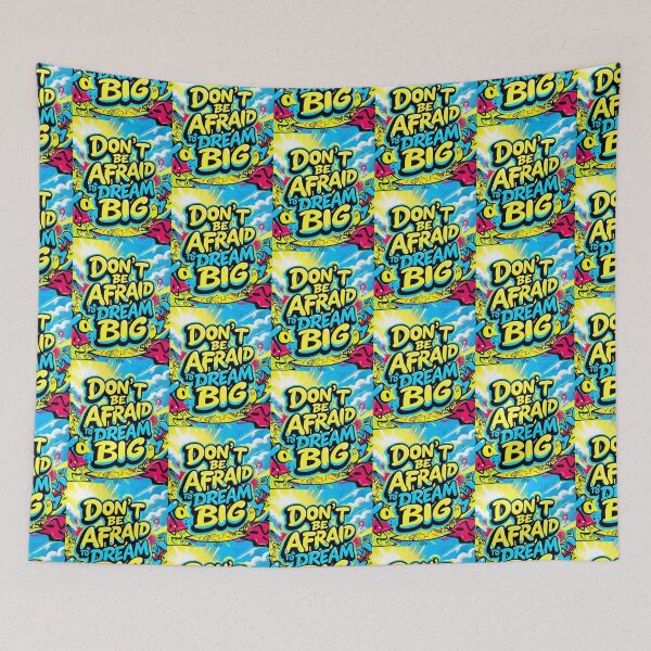 Item preview, Don't Be Afraid To Dream Big Positive Motivational Quote designed and sold by TheArtOfPat.
